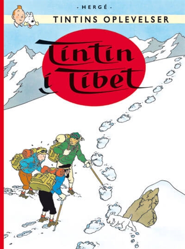 Tintin: Tintin i Tibet - softcover forside